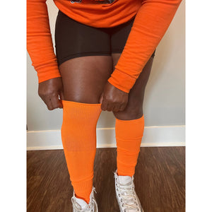 "Orange" knee high socks